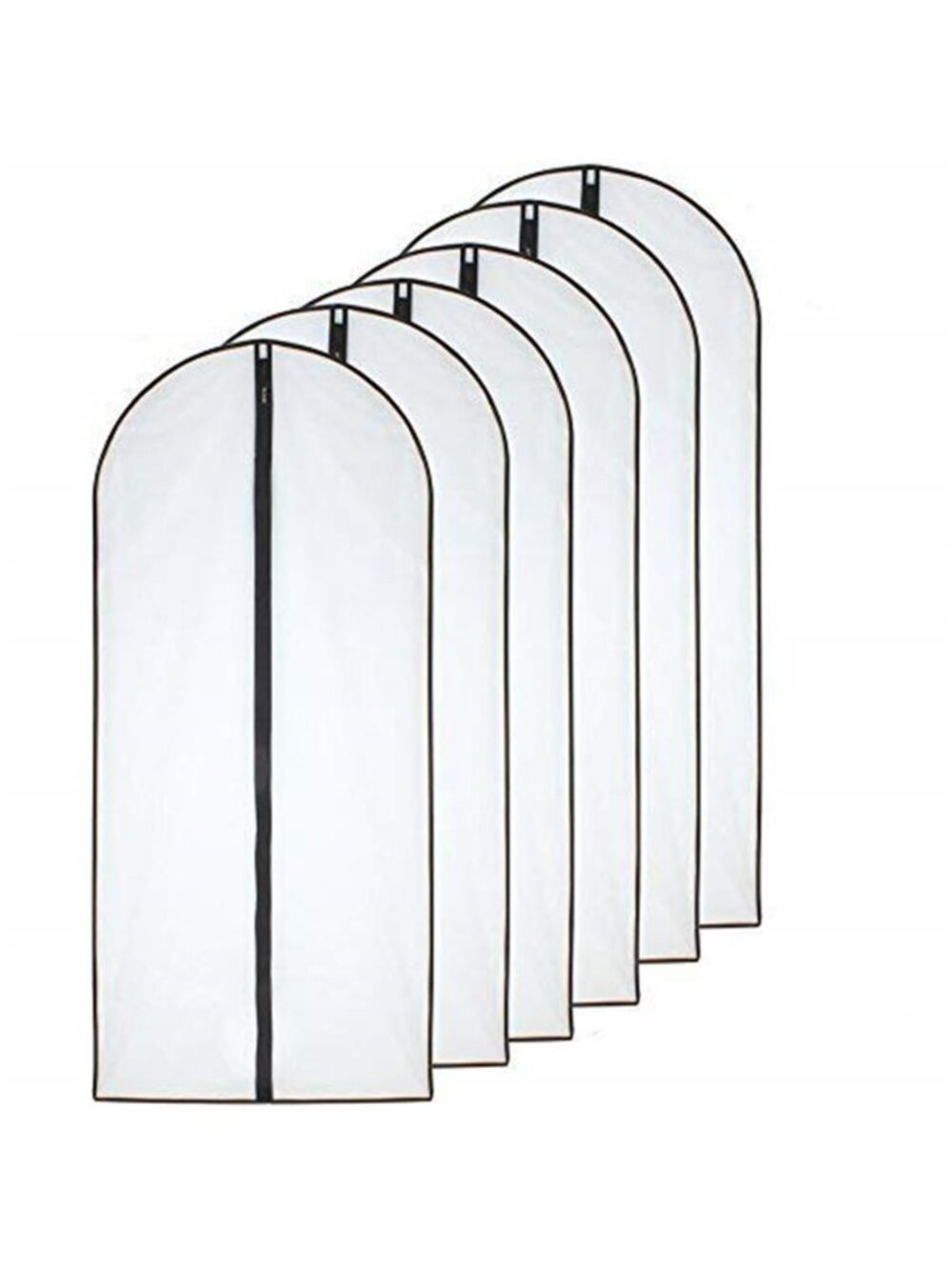 Garment Bags Clear Hanging Clothes Cover Storage Dress Suit Protector 24'' X 60